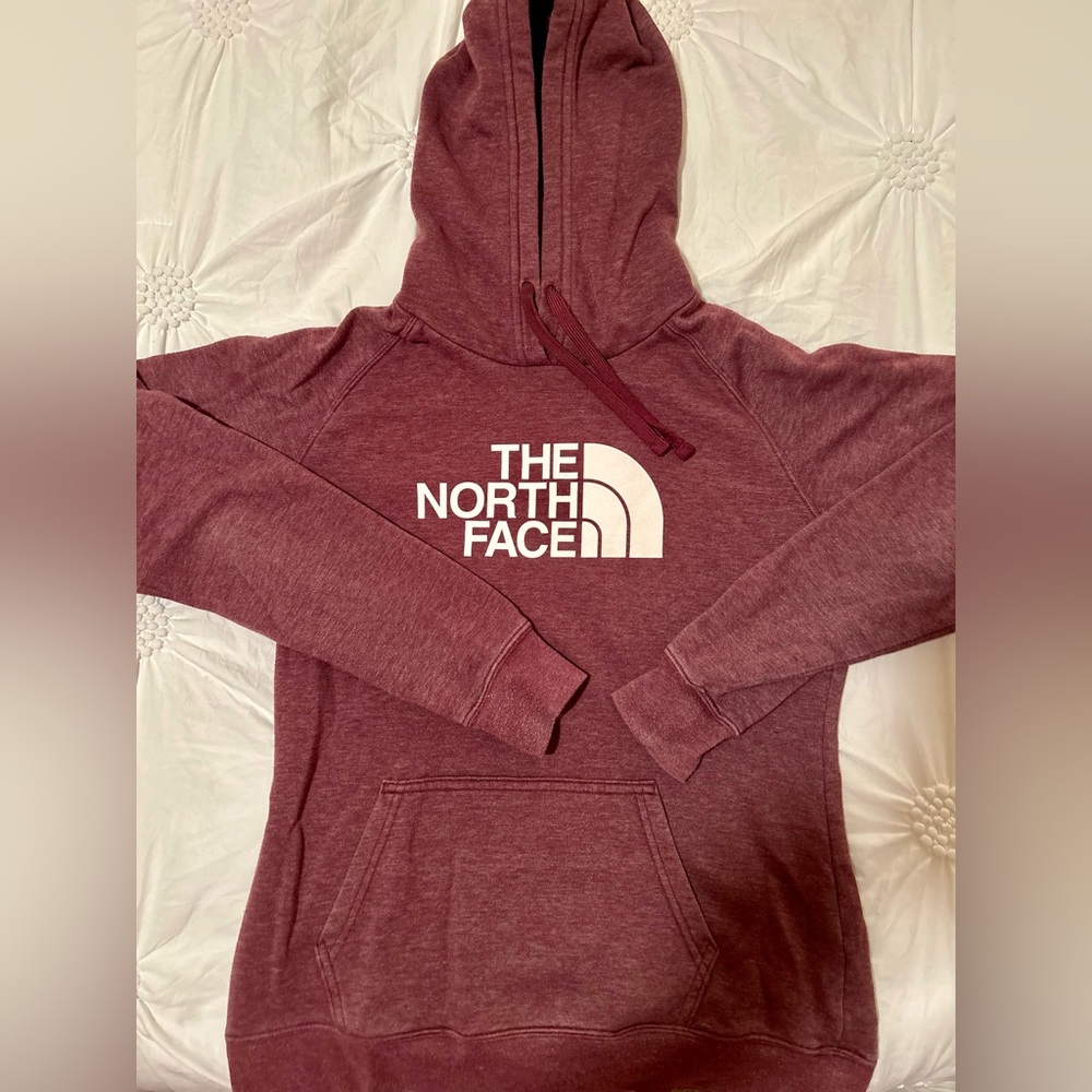 Maroon North Face Sweatshirt